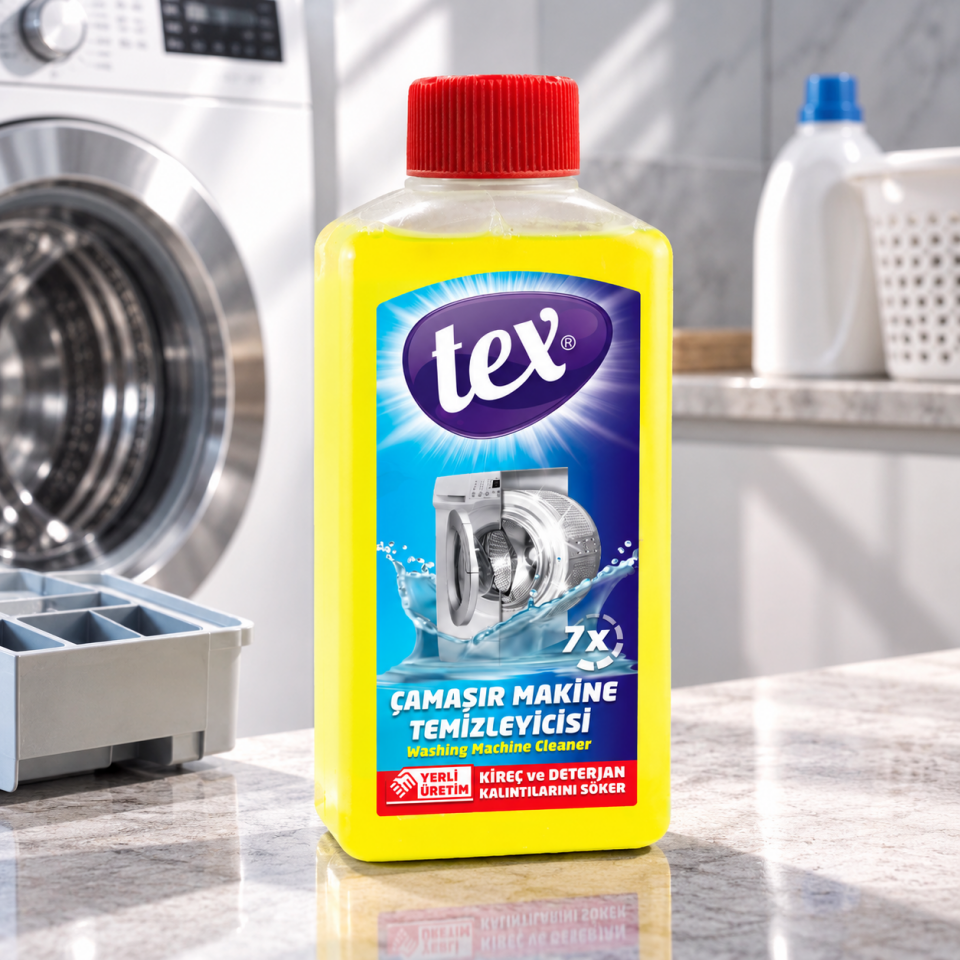 Tex Çamaşır Makine Temizleyici 250 Ml