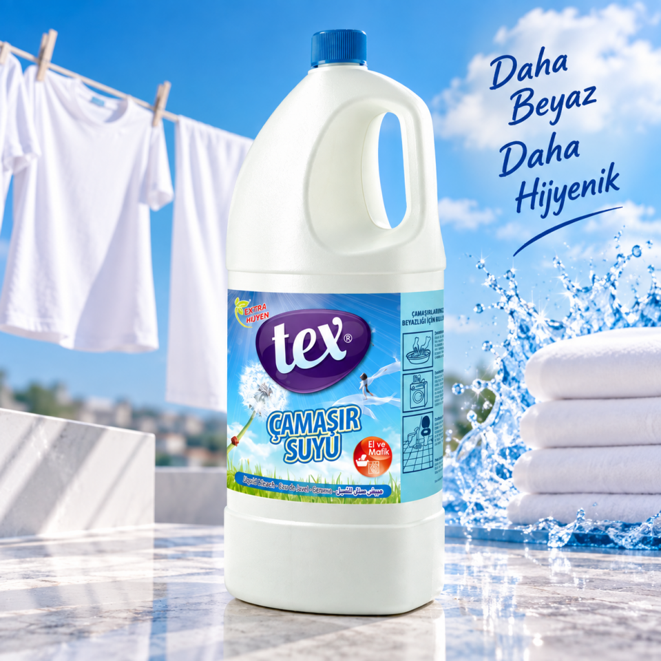 Tex Çamaşır Suyu Parfümlü 4 Kg