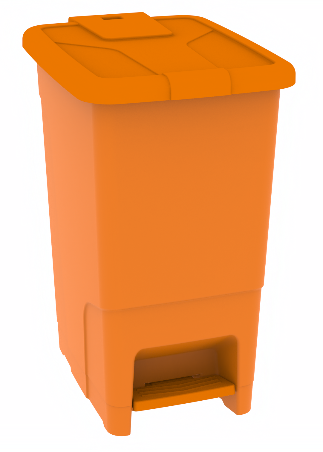 SLIM ÇÖP KOVASI 30 lt. TURUNCU