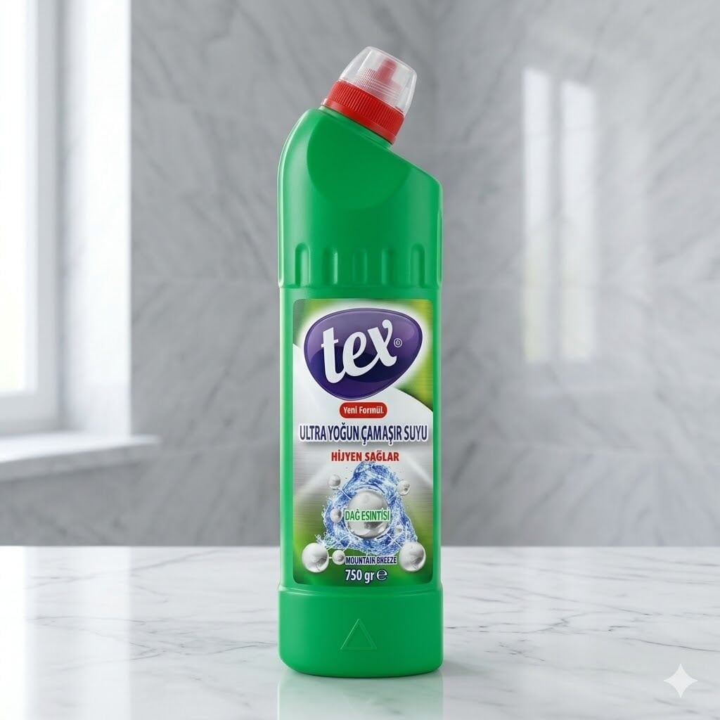Tex Ultra Çamaşır Suyu Dağ Esintisi 750 Gr