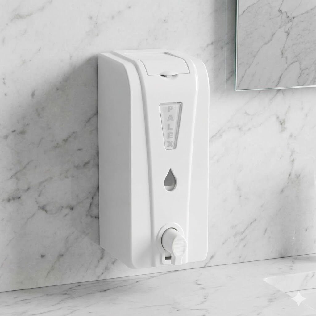 Üstten Dolmalı Köpük Sabun Dispenseri 550 Cc Beyaz