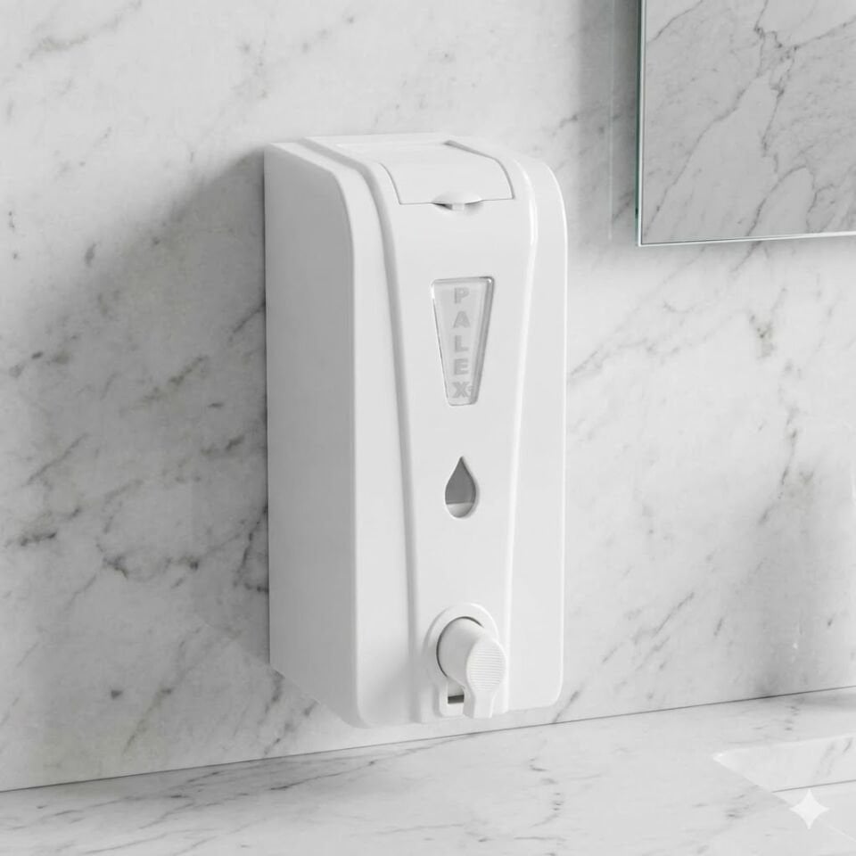 Üstten Dolmalı Köpük Sabun Dispenseri 550 Cc Beyaz