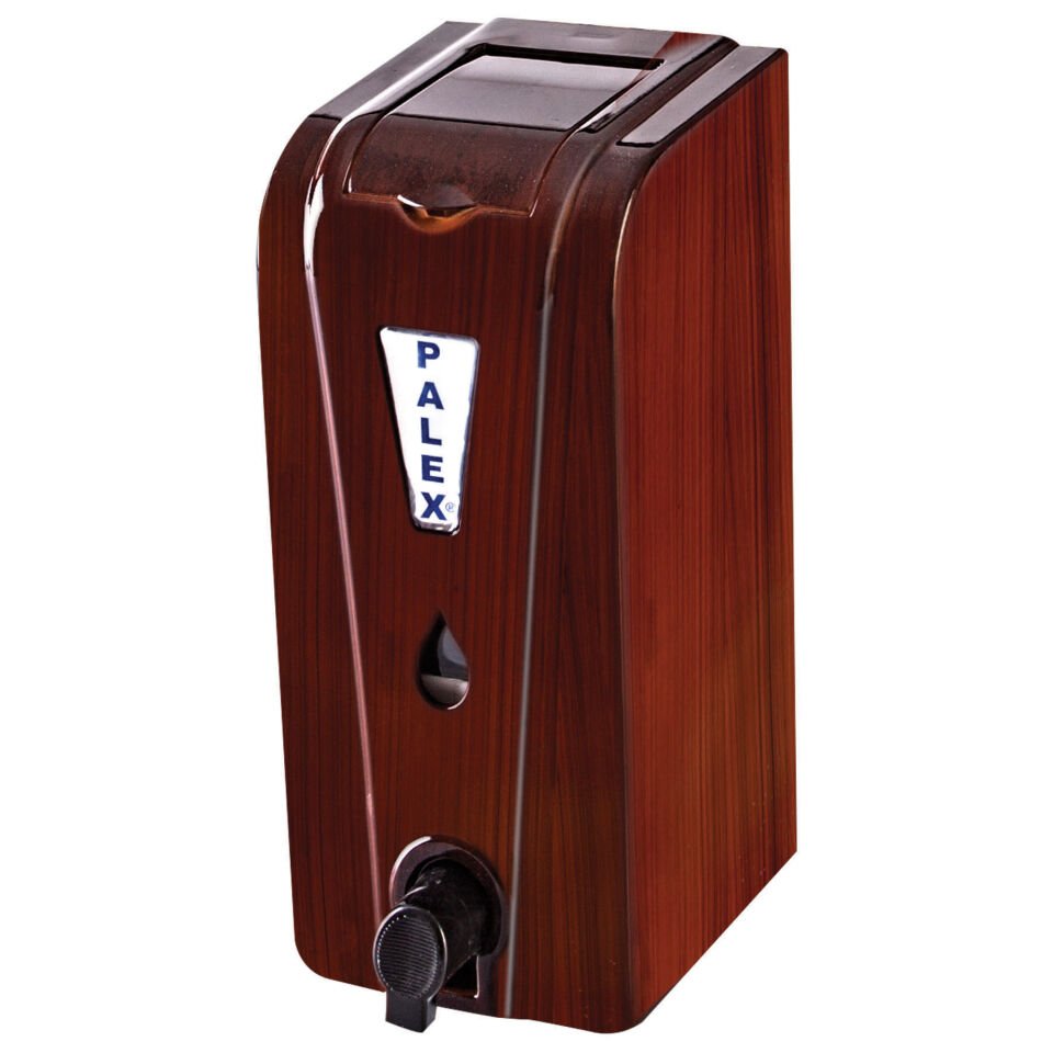 Üstten Dolmalı Köpük Sabun Dispenseri Ahşap 550 Cc