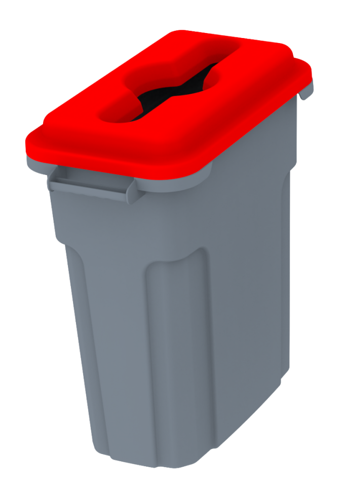 Pil Atık Kutusu Düz Kapaklı 70 Lt