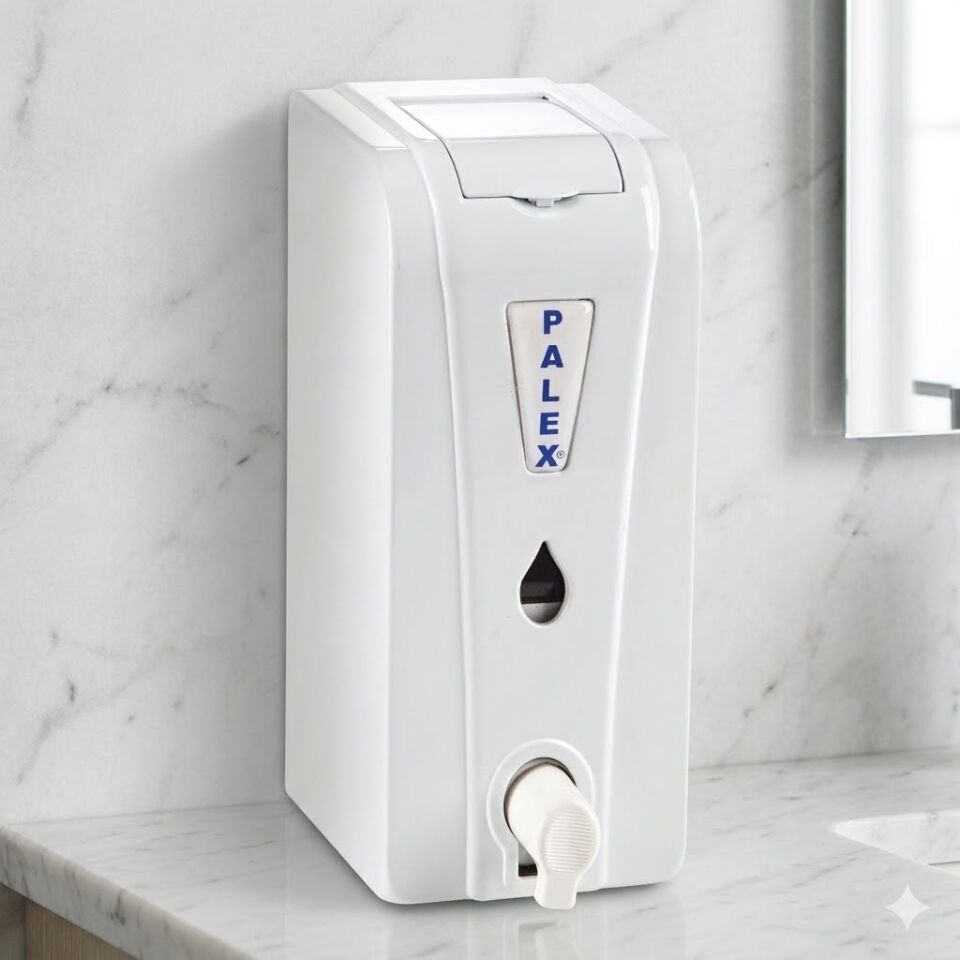 Kartuşlu Köpük Sabun Dispenseri 1000 Cc Beyaz