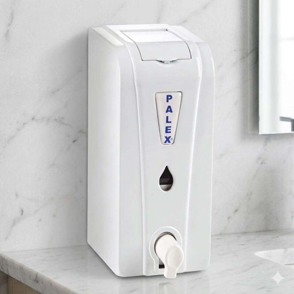 Kartuşlu Köpük Sabun Dispenseri Beyaz 1000 Cc