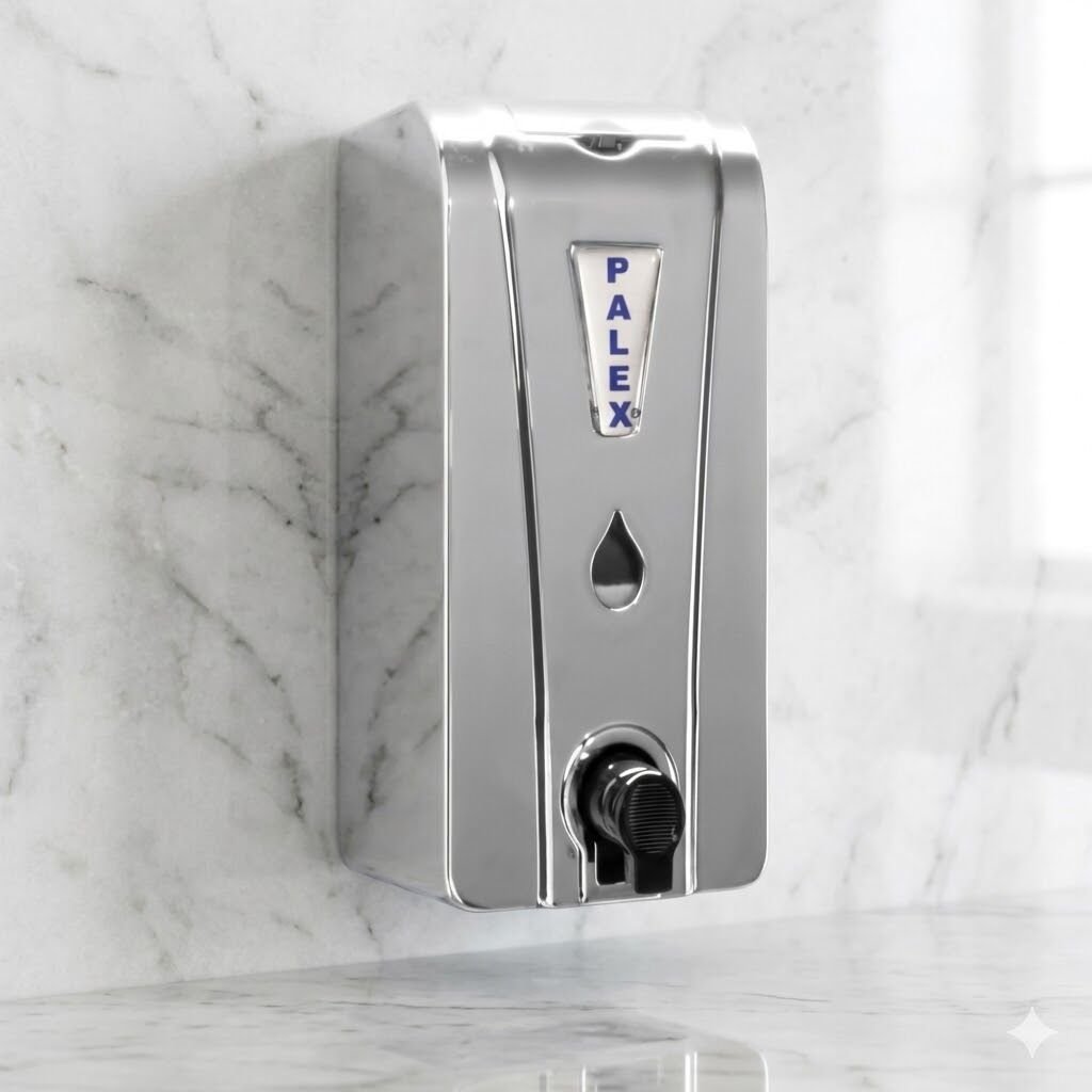 Kartuşlu Köpük Sabun Dispenseri Krom Kaplama 1000 Cc