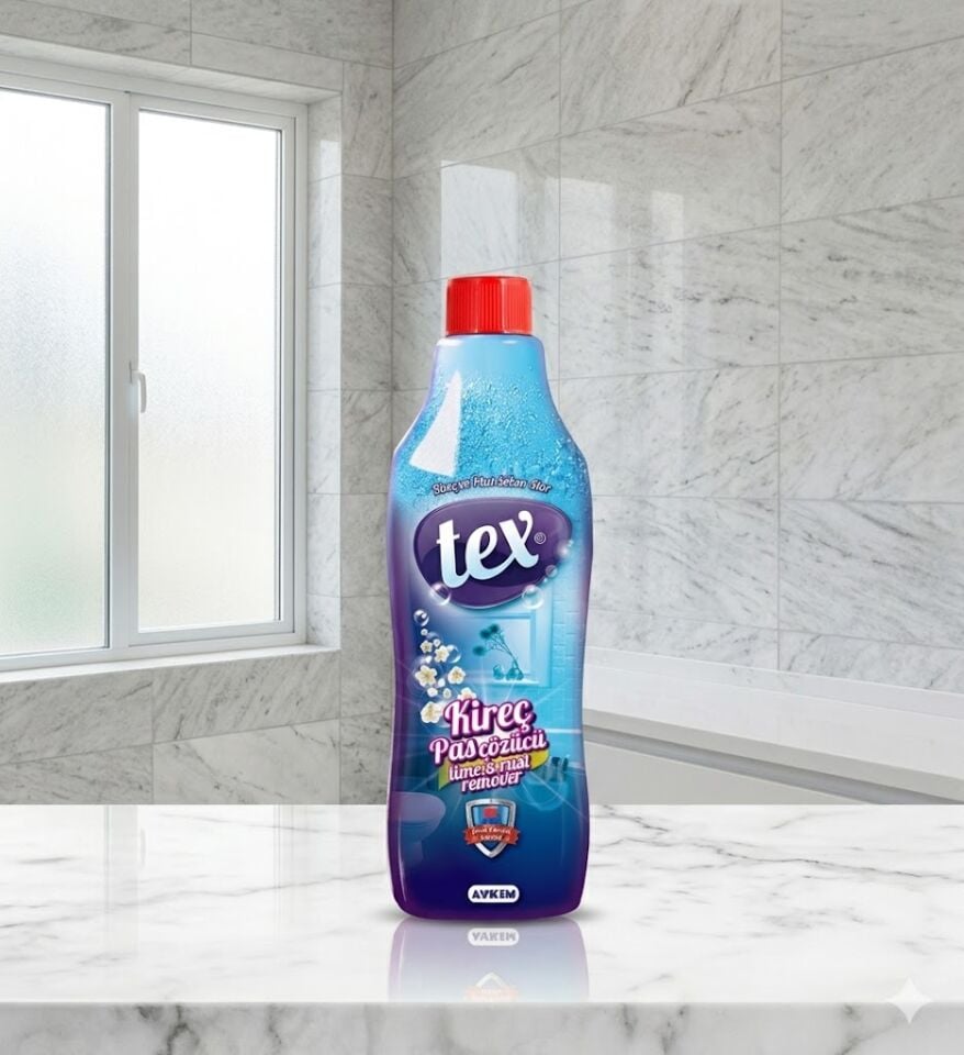 Tex Kireç Çözücü Mavi Şişe 1000 Gr