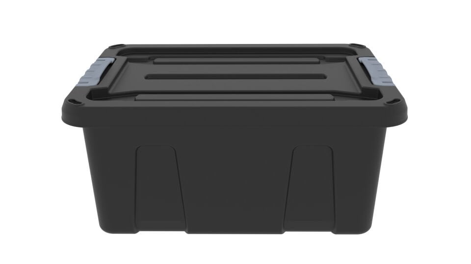 ÇOK AMAÇLI SAKLAMA KUTUSU 12 LT SİYAH