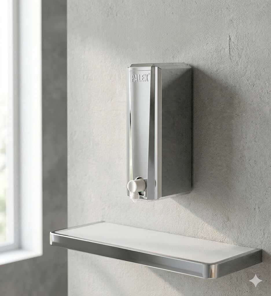 Kartuşlu Köpük Sabun Dispenseri 500 Cc Krom Kaplama