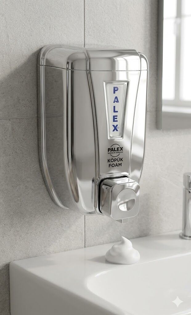 Standart Köpük Sabun Dispenseri 500 Cc Krom Kaplama