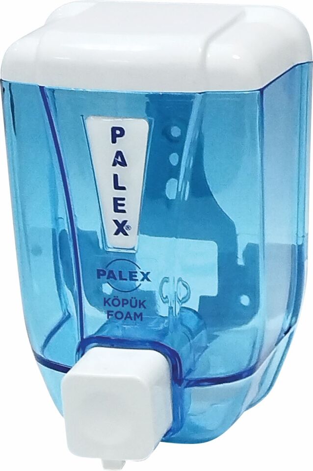 Standart Köpük Sabun Dispenseri 1000 Cc Şeffaf Mavi