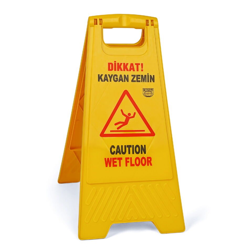 Kaygan Zemin Levhası 950 Gr - Türkçe + İngilizce