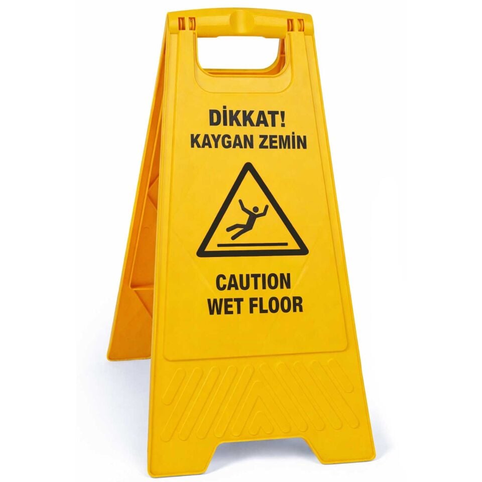 Kaygan Zemin Levhası 600 Gr - Türkçe + İngilizce 600 Gr