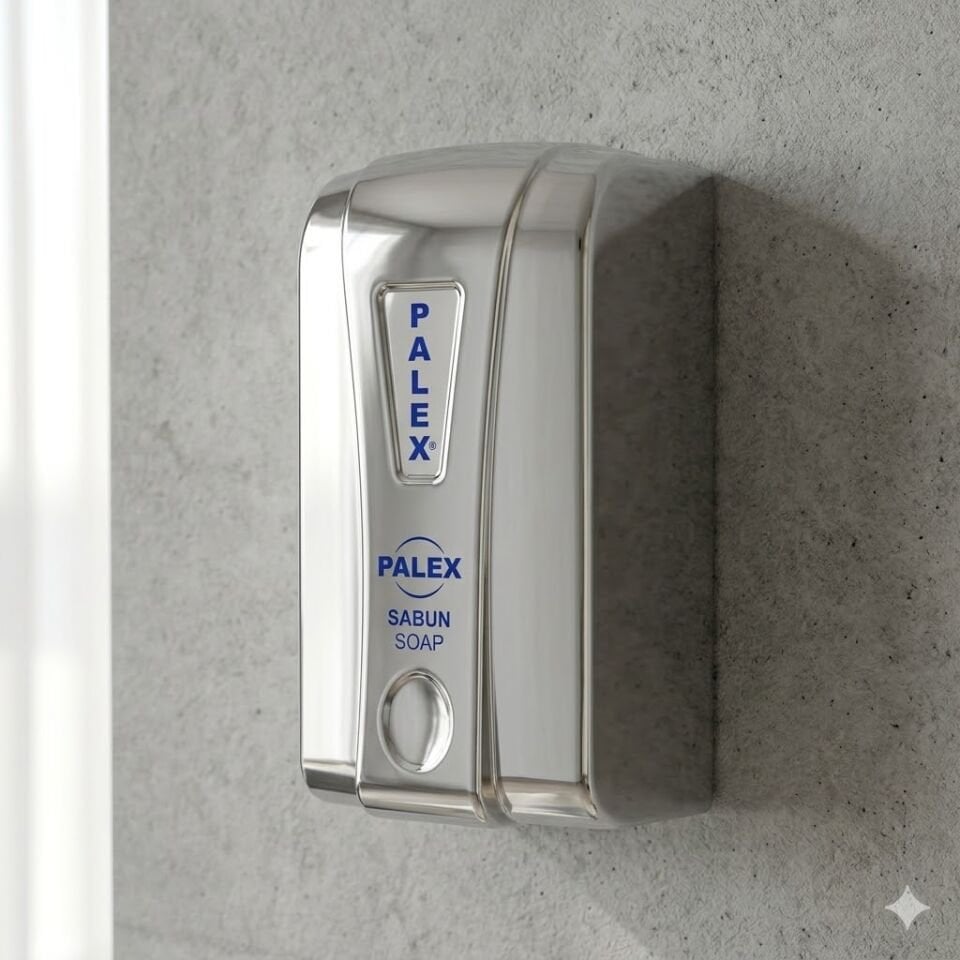 Prestij Sıvı Sabun Dispenseri Krom Kaplama