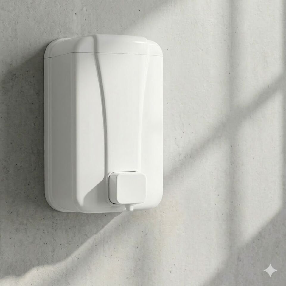 Sıvı Sabun Dispenseri 500 Cc Beyaz