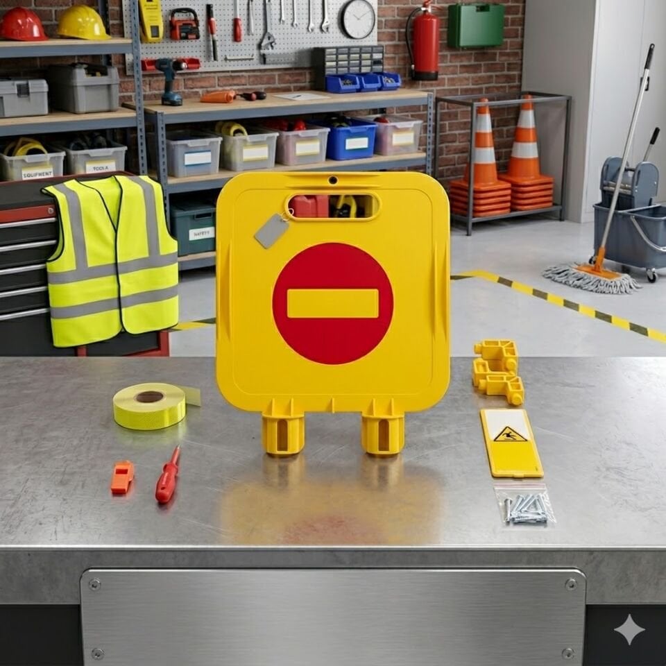 Dubalı Uyarı Levhası Başlık 26X26 Cm ''Girilmez'' 232 Gr