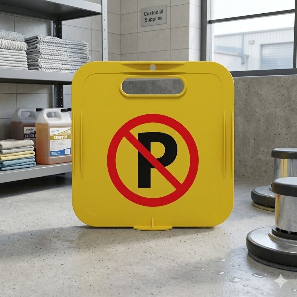 Dubalı Uyarı Levhası Başlık 26X26 Cm ''Park Yapılmaz'' 232 Gr