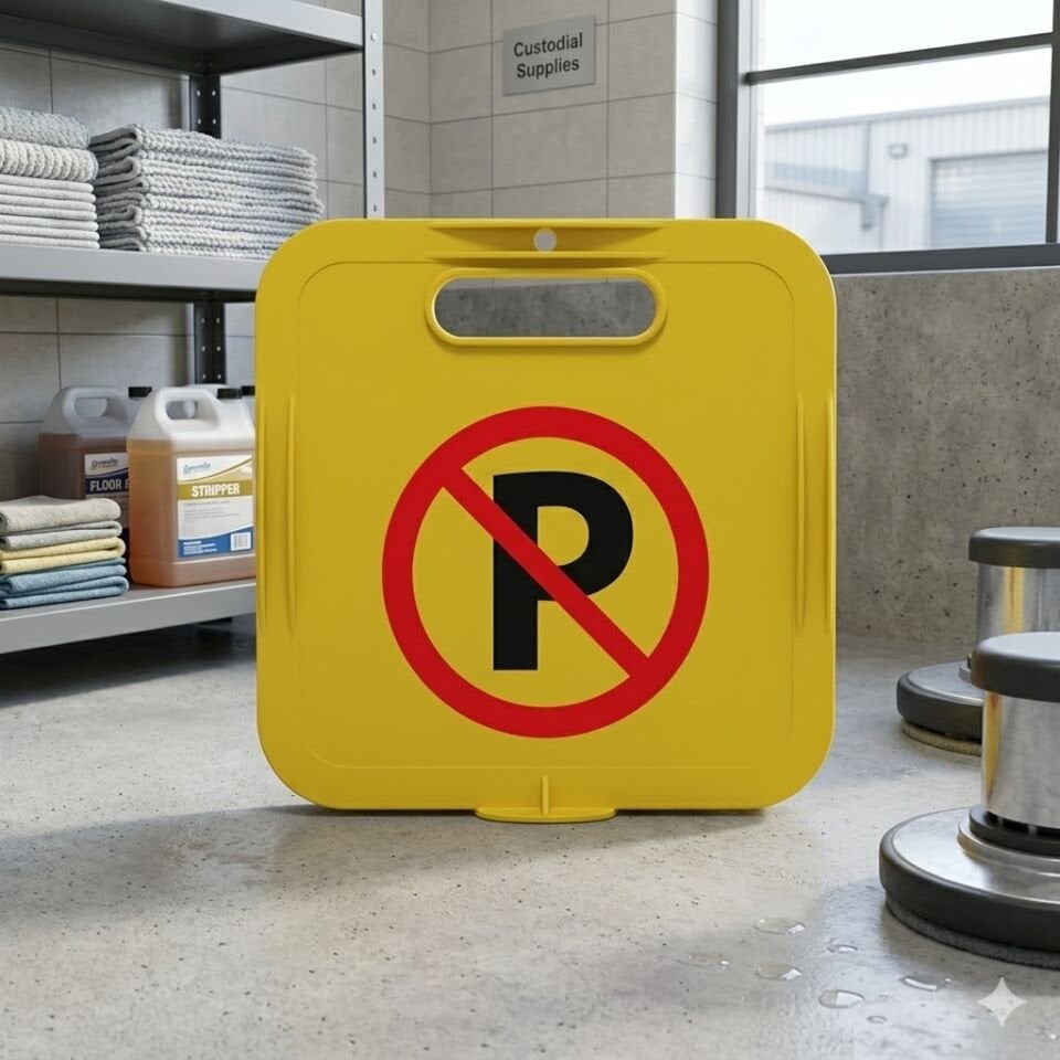 Dubalı Uyarı Levhası Başlık 26X26 Cm ''Park Yapılmaz'' 232 Gr