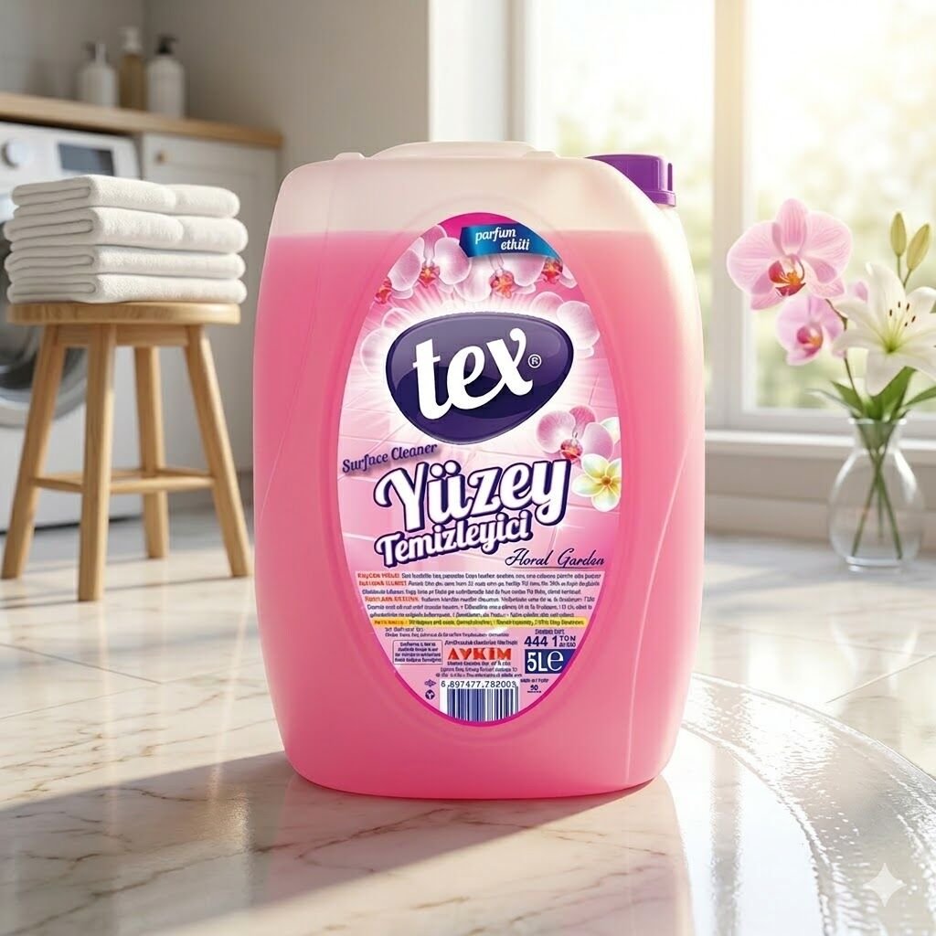 Tex Fresh Genel Temizlik Maddesi Pembe 5Kg