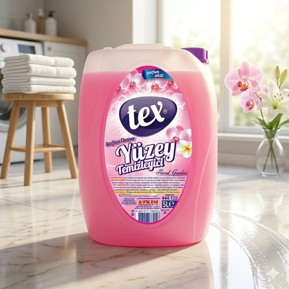 Tex Fresh Genel Temizlik Maddesi Pembe 5Kg