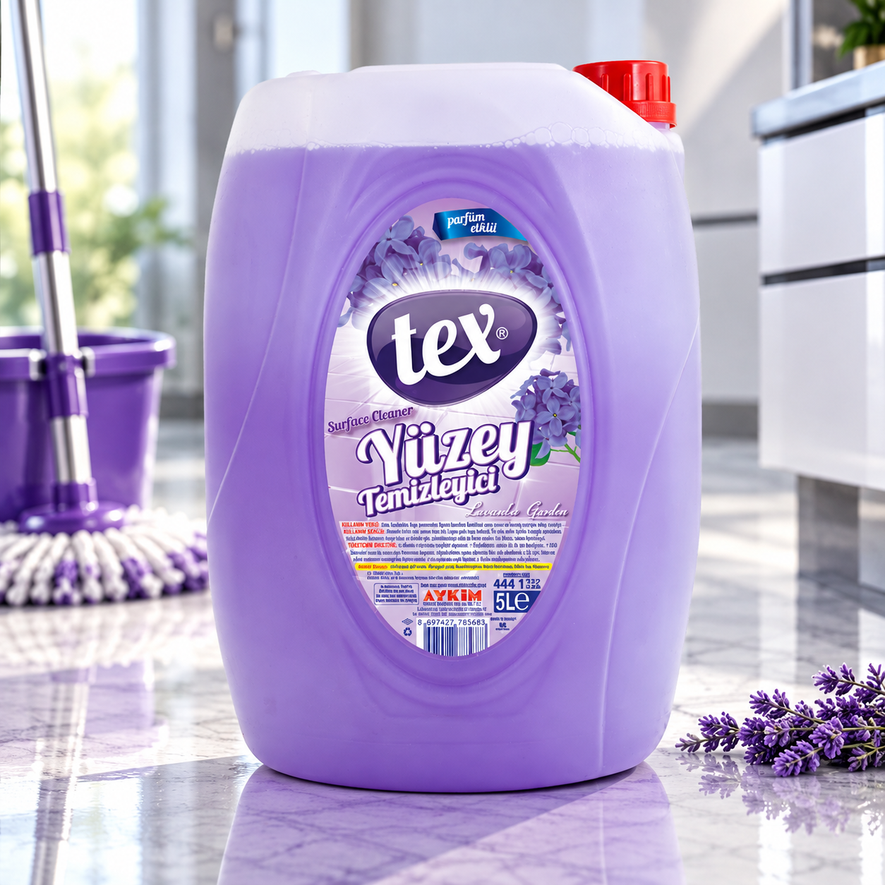 Tex Genel Yüzey Temizleyici Mor 5 Kg