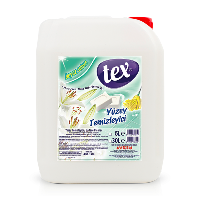 TEX GENEL TEMİZLİK MADDESİ SABUN KOKULU 5KG