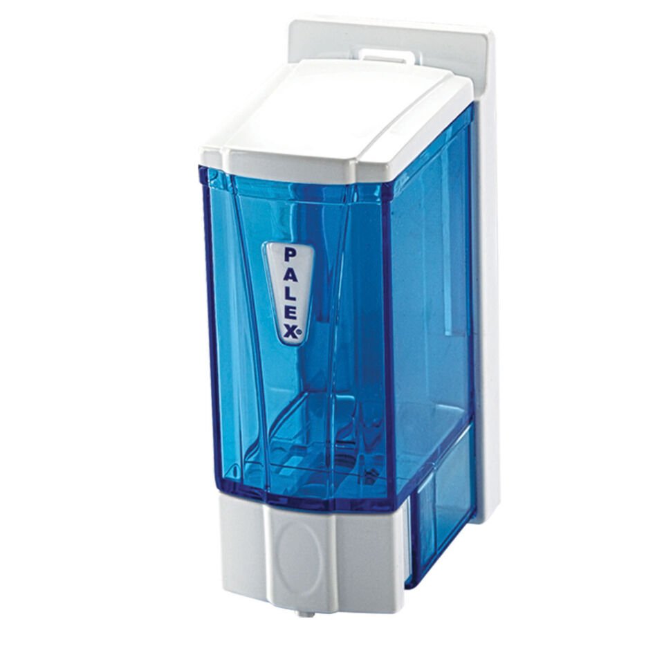 Mini Sıvı Sabun Dispenseri 250 Cc Şeffaf Mavi