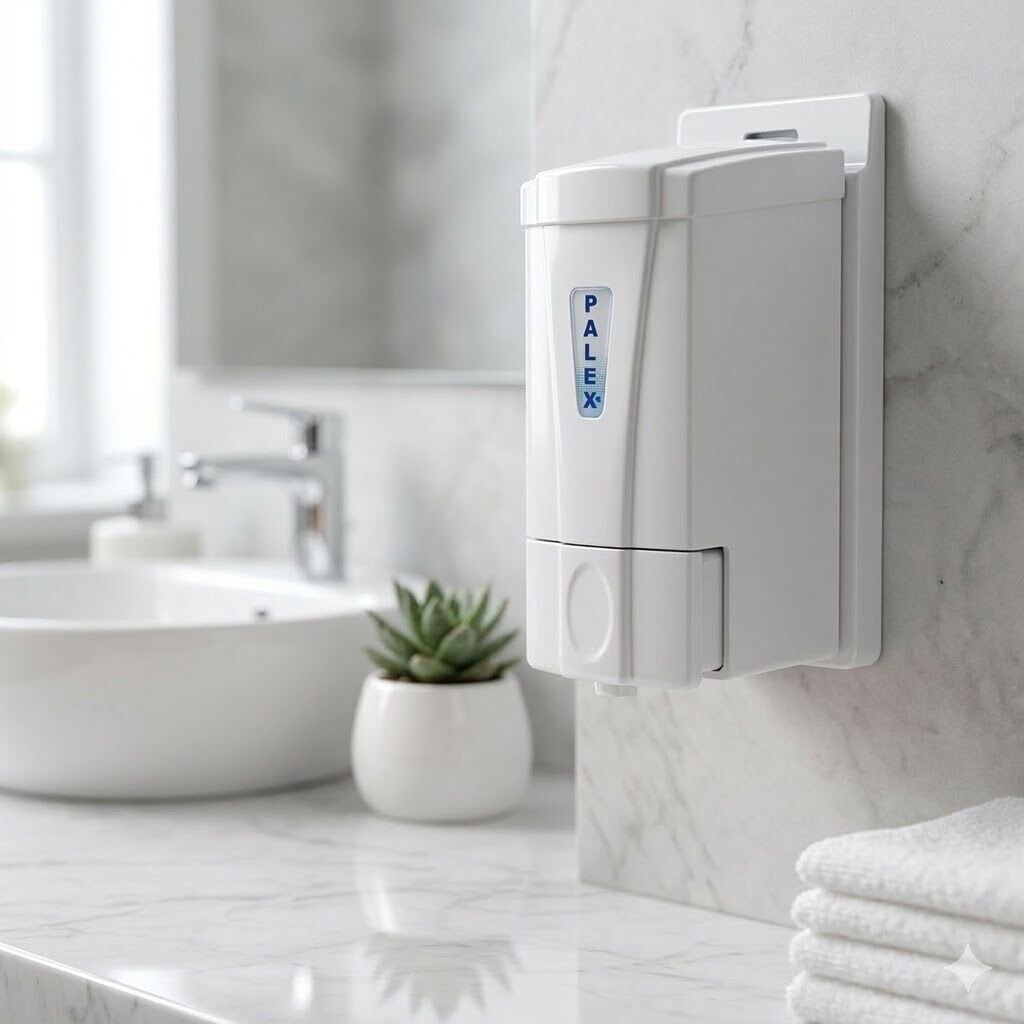 Mini Sıvı Sabun Dispenseri 250 Cc Beyaz