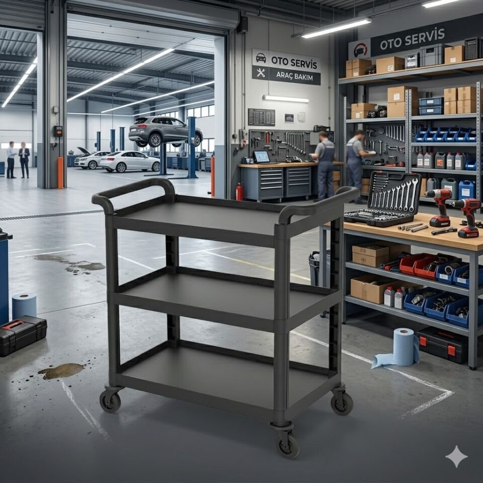 Servis Arabası - Açık Gövde / Aksesuarsız 825X550X240