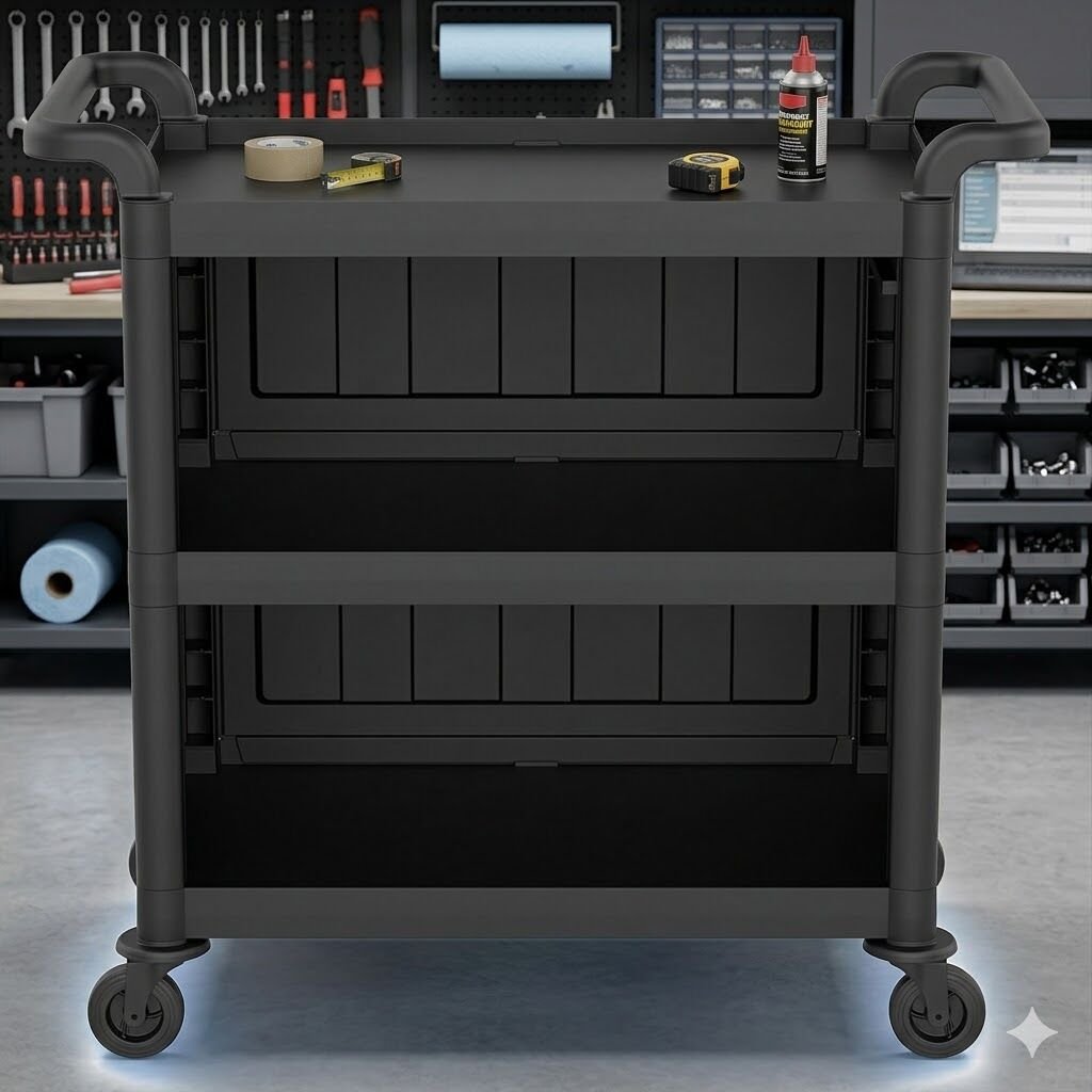 Servis Arabası - Kapalı Gövde / Aksesuarsız 825X550X240