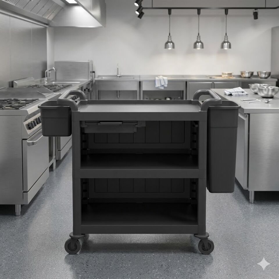 Servis Arabası - Kapalı Gövde / Tam Aksesuar
(Uzun Kova ''Utp279'', Kısa Kova ''Utp278'', Çekmece Rayı ''Utp275'', Dar Çekmece ''Utp277'') 825X550X240