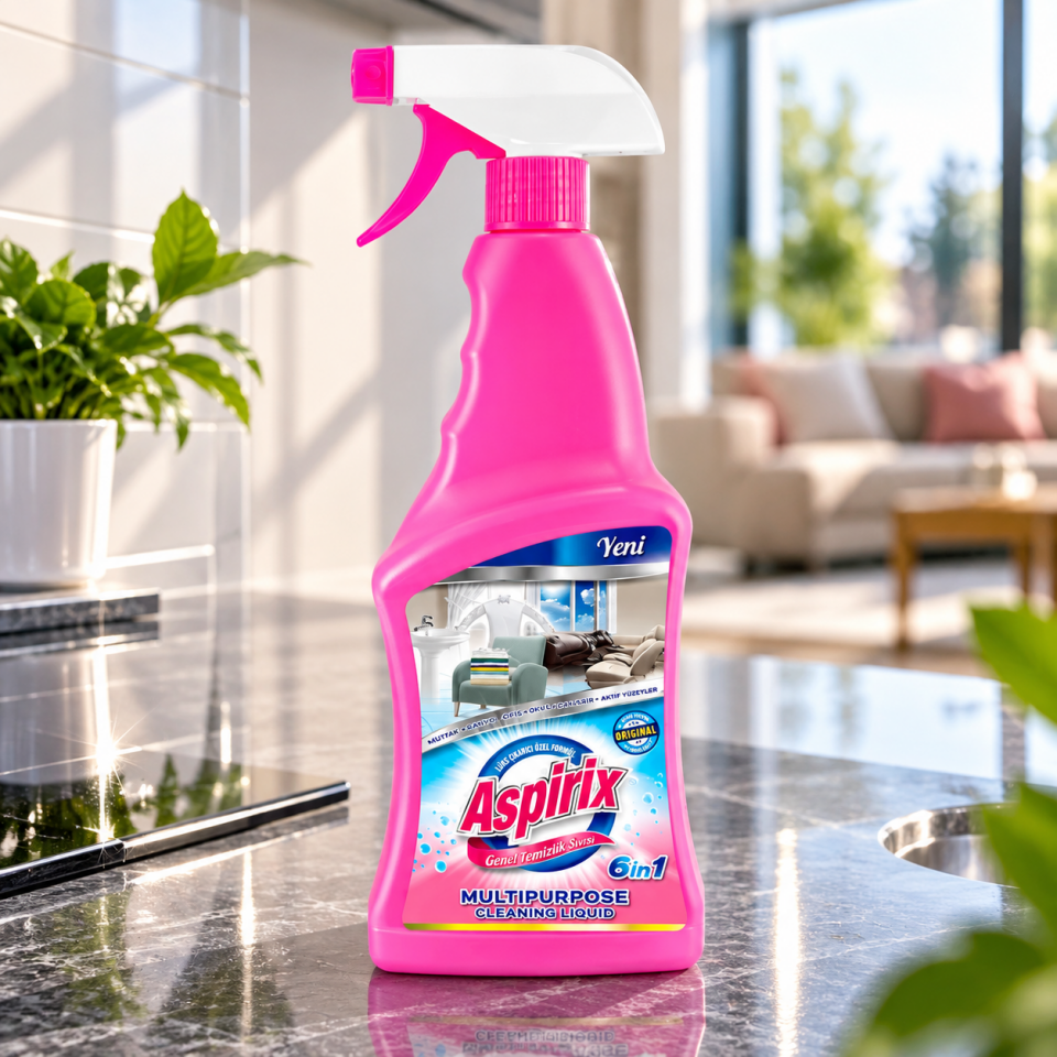 Aspirix Genel Temizleyici Spreyli 750 Gr