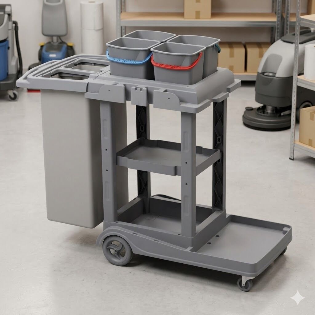 Herkül Base Kat Arabası, 120 Lt Branda, 4X6 Lt Kova 600X970X410