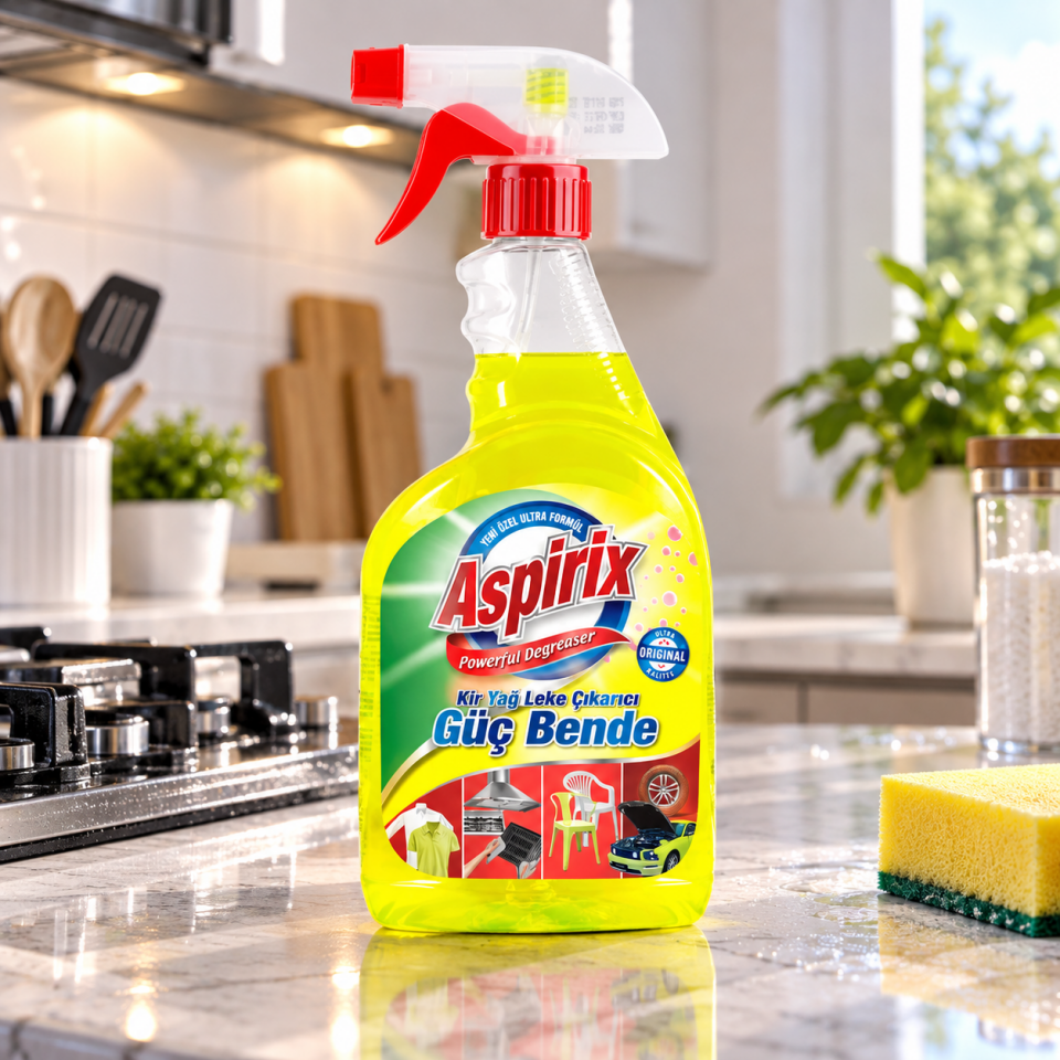 Aspirix Güç Bende Kir Yağ Leke Çıkarıcı 950 Ml