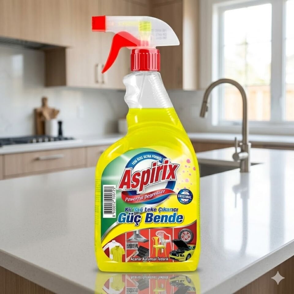 Aspirix Güç Bende Kir Yağ Leke Çıkarıcı 750Ml