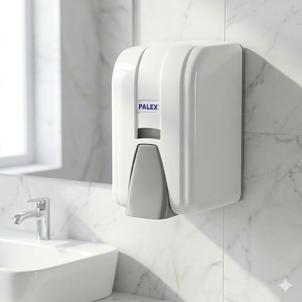 İnter Mini Sıvı Sabun Dispenseri Kartuşlu 800 Cc Beyaz