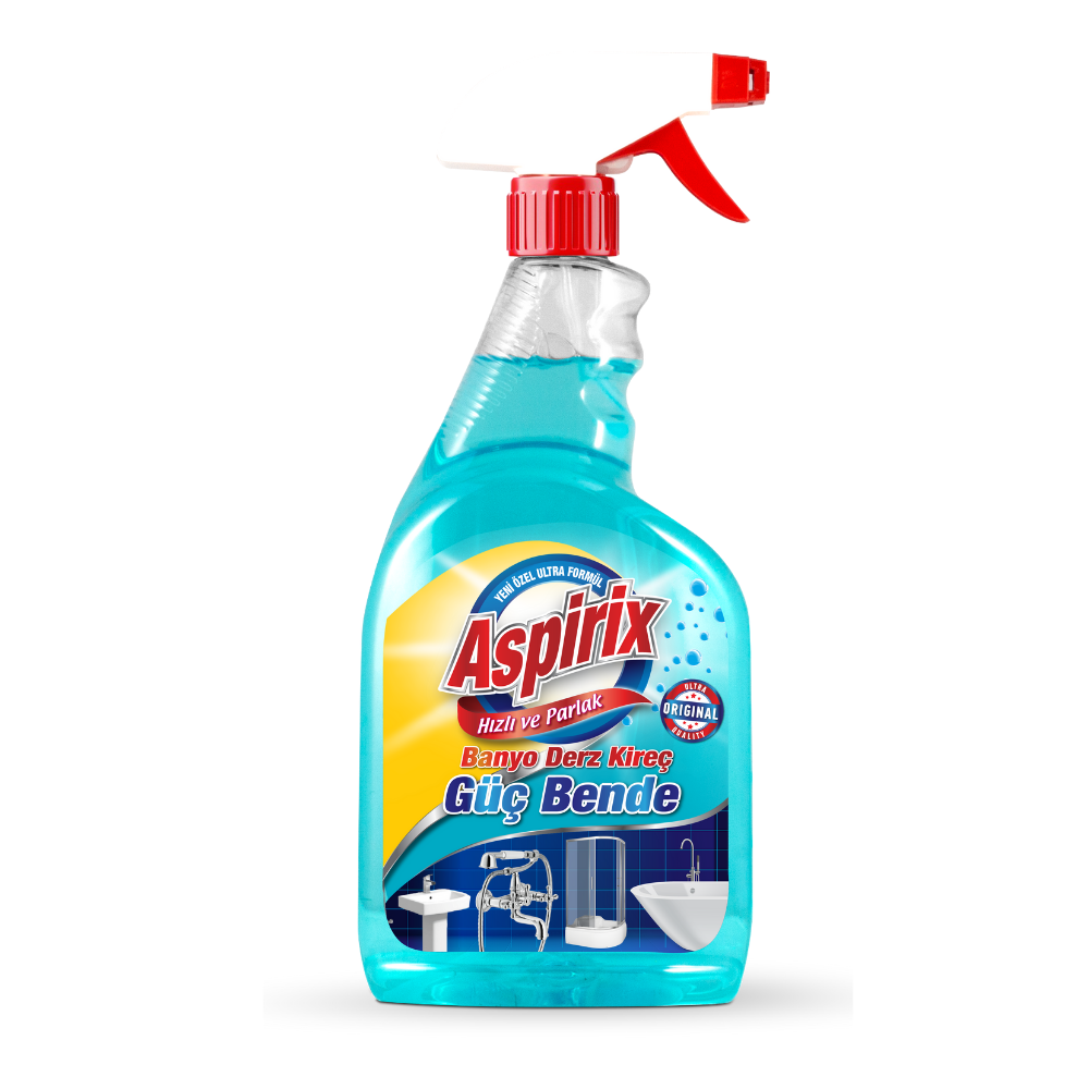 ASPİRİX GÜÇ BENDE BANYO DERZ KİREÇ 750ML
