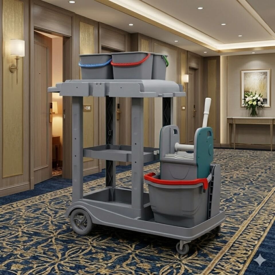 Herkül Solo Kat Arabası, 4X6 Lt Kova, 1X18 Lt Kova 580X980X560