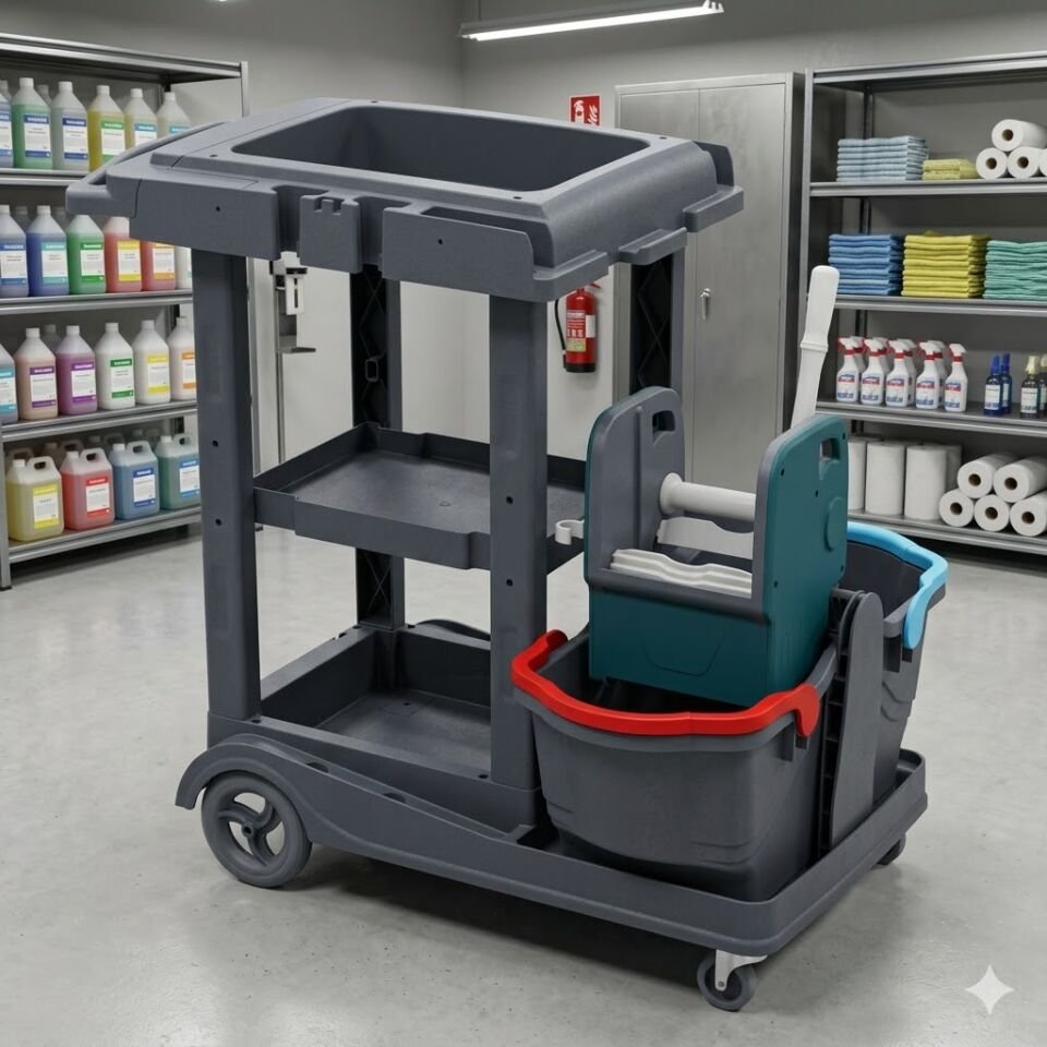 Herkül Duo Kat Arabası , 2X18 Lt Kova 580X980X560