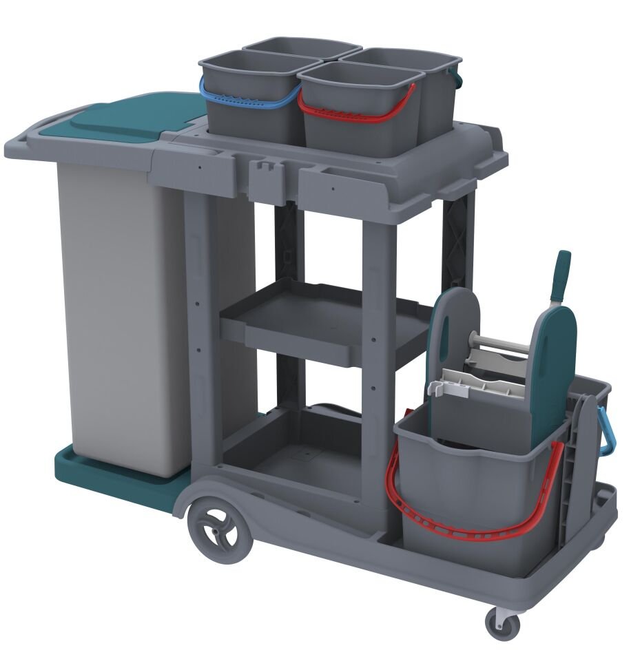 Herkül Classıc Kat Arabası, 120 Lt Branda, 4X6 Lt Kova, 2X18 Lt Kova 580X980X560