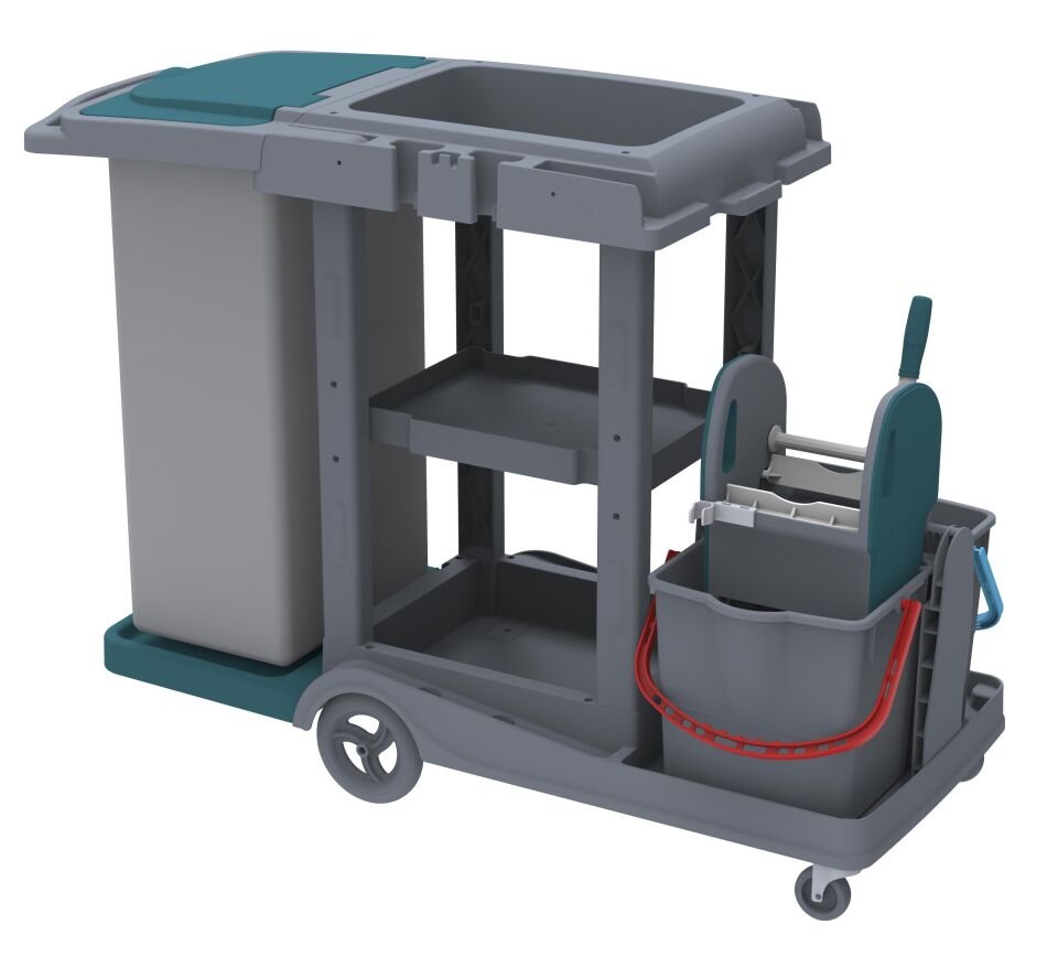 Herkül Classıc Kat Arabası , 120 Lt Branda, 2X18 Lt Kova 580X980X560