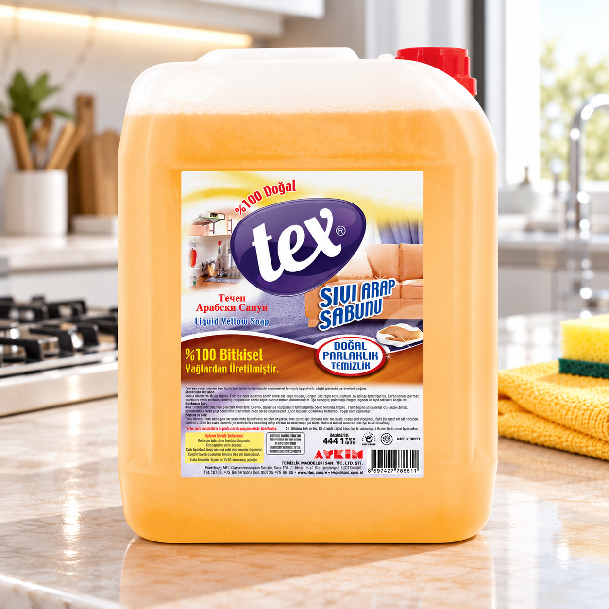 Tex Sıvı Arap Sabunu 5 Kg