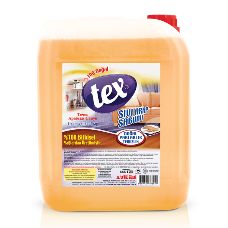 Tex Sıvı Arap Sabunu 5 Kg