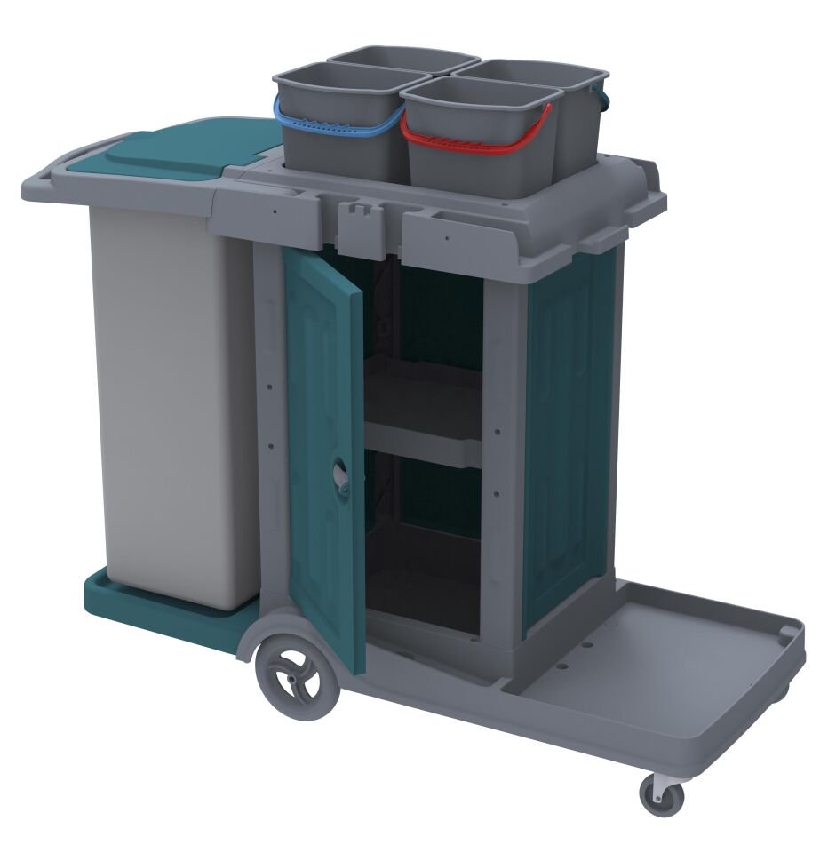 Herkül Base Dolaplı Kat Arabası , 600X97X410