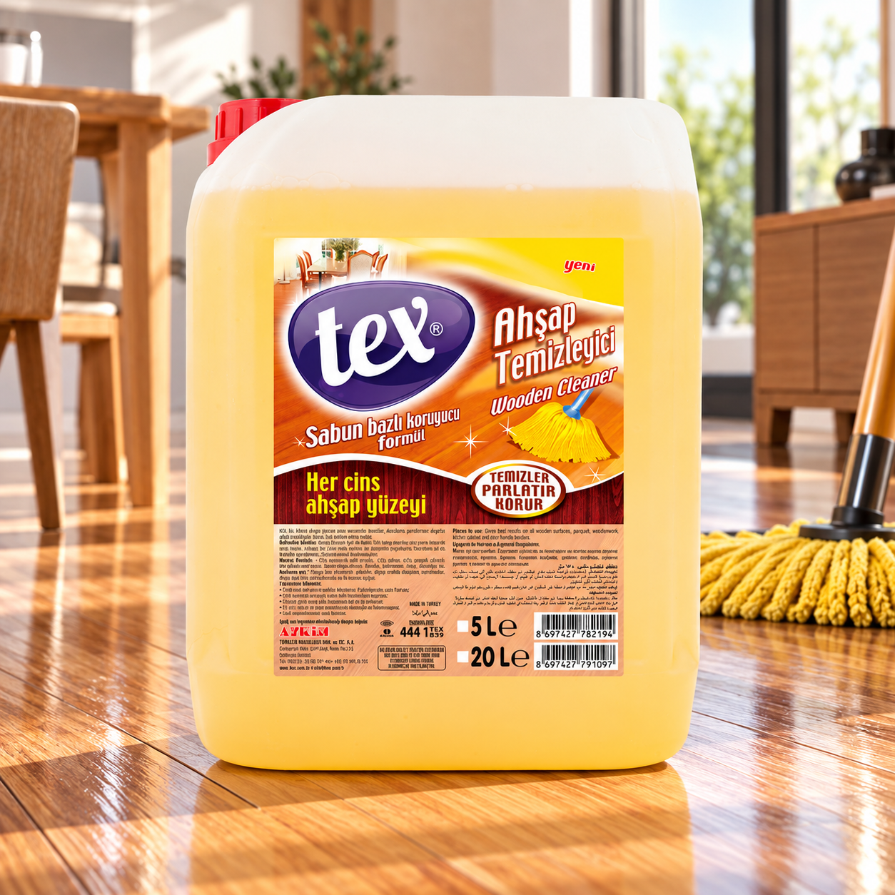 Tex Ahşap Temizleyici 5 Kg