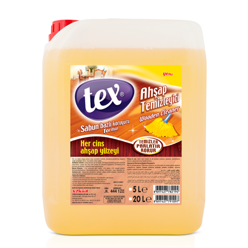 TEX AHŞAP TEMİZLEYİCİ5KG