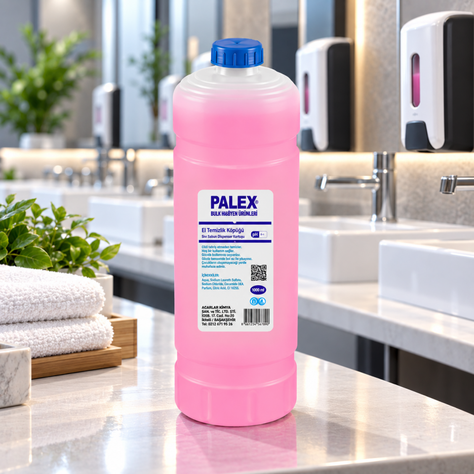 Palex Ankastre Sıvı Sabun Dispenseri Kartuşu 1000 Cc Dolu