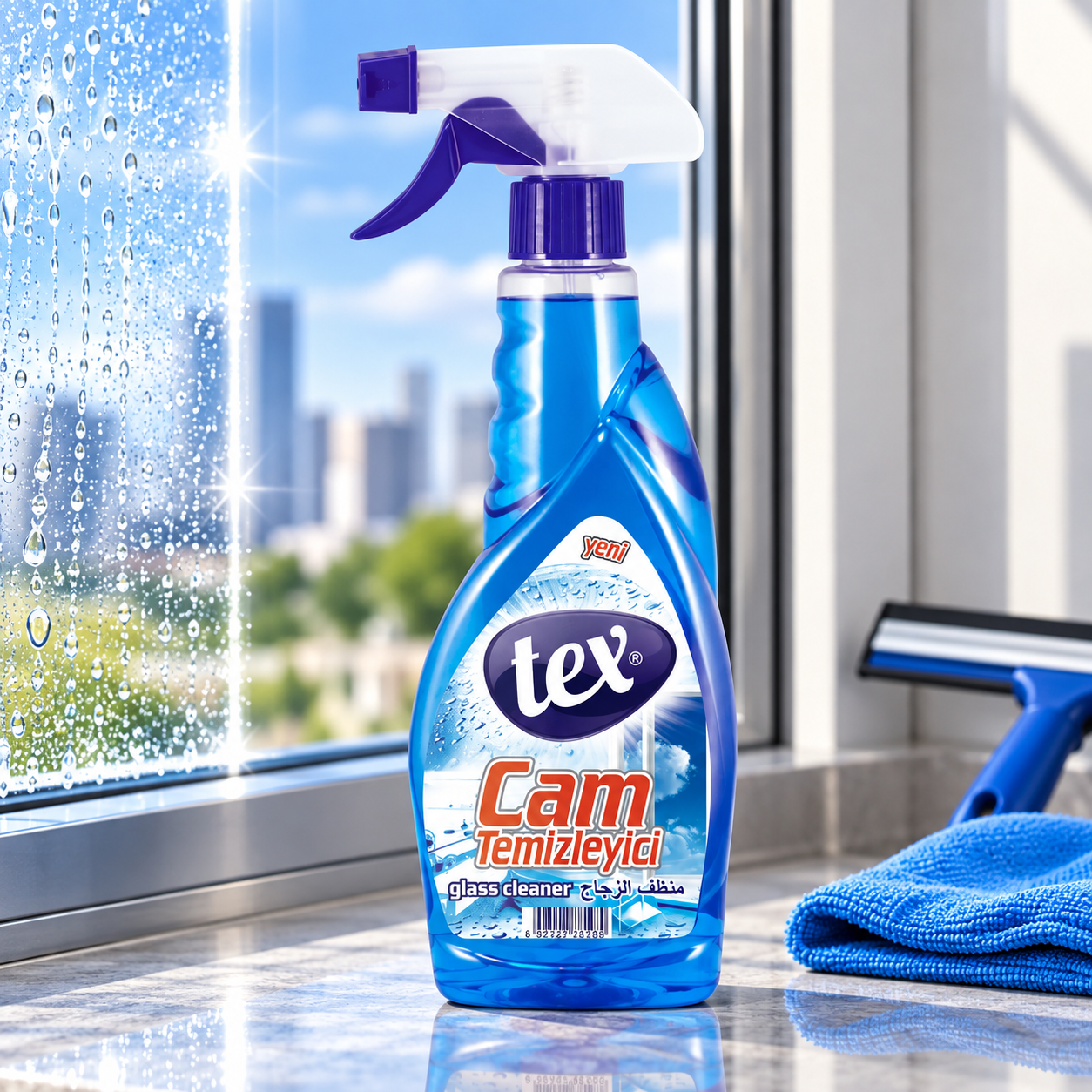 Tex Cam Temizleyici Sprey 500 Gr