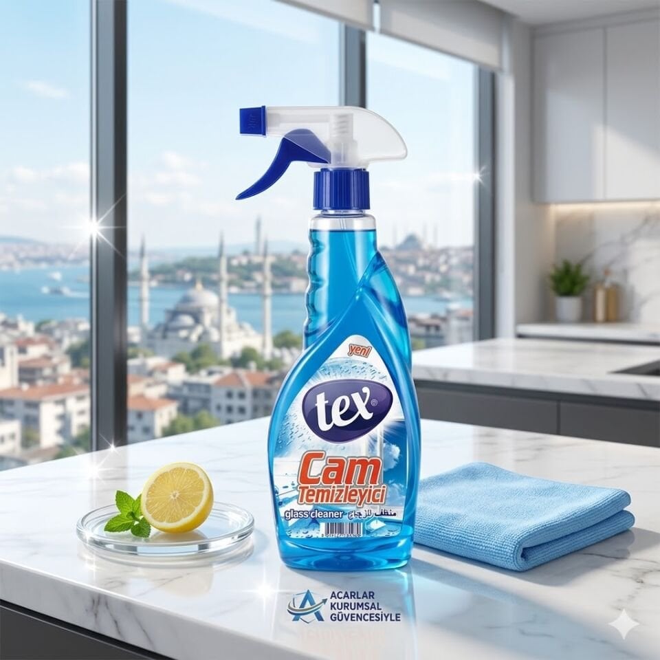 Tex Cam Temizleyici Sprey 500 Gr